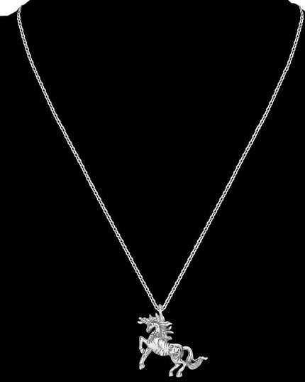 Antique Unicorn Necklace