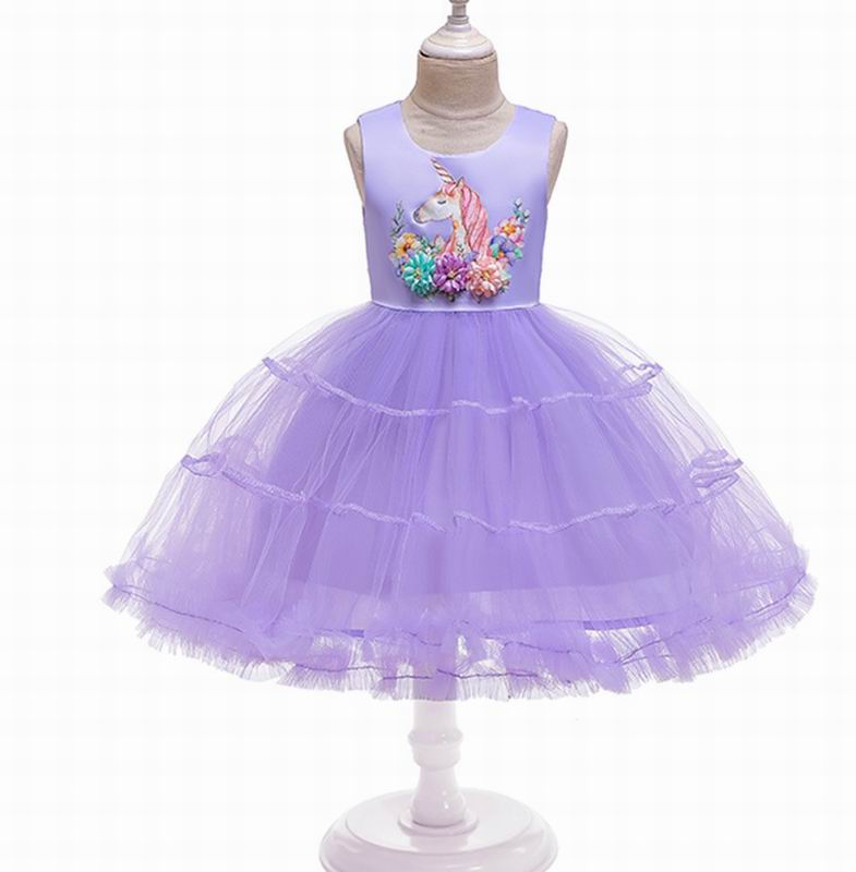 Unicorn Flower Girl Dress