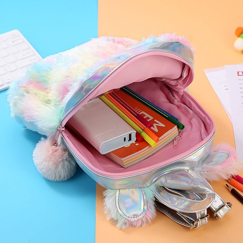 Pastel Rainbow Unicorn Backpack