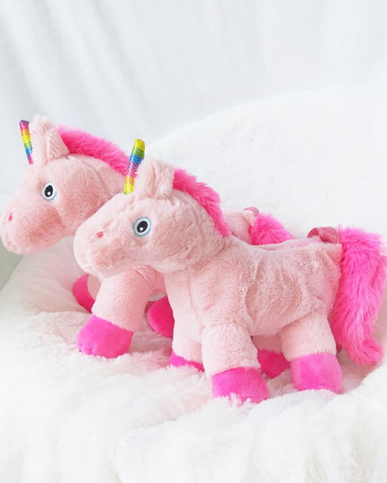 Pink Rainbow Unicorn Plush