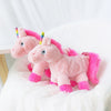 Pink Rainbow Unicorn Plush