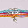 Colored Unicorn Bracelet