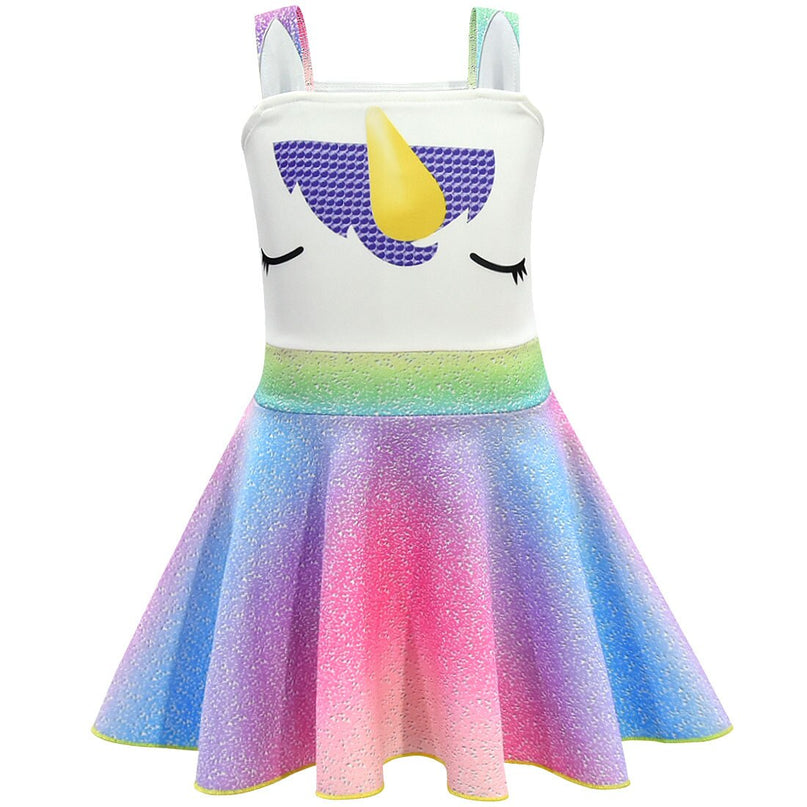 Unicorn Rainbow Tutu Dress