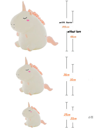 Fat Unicorn Plush