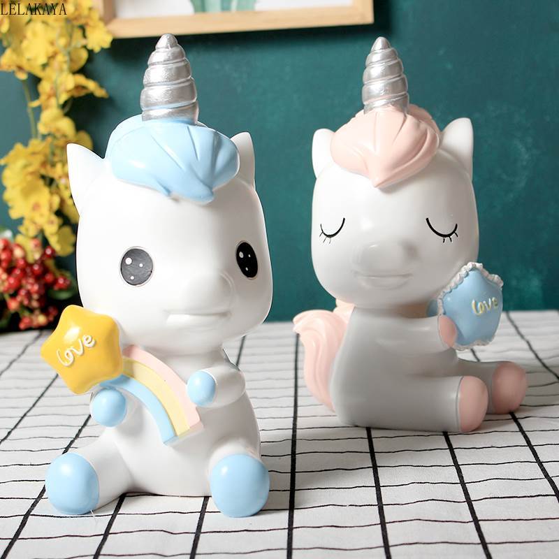 Kawaii Unicorn Piggy Bank
