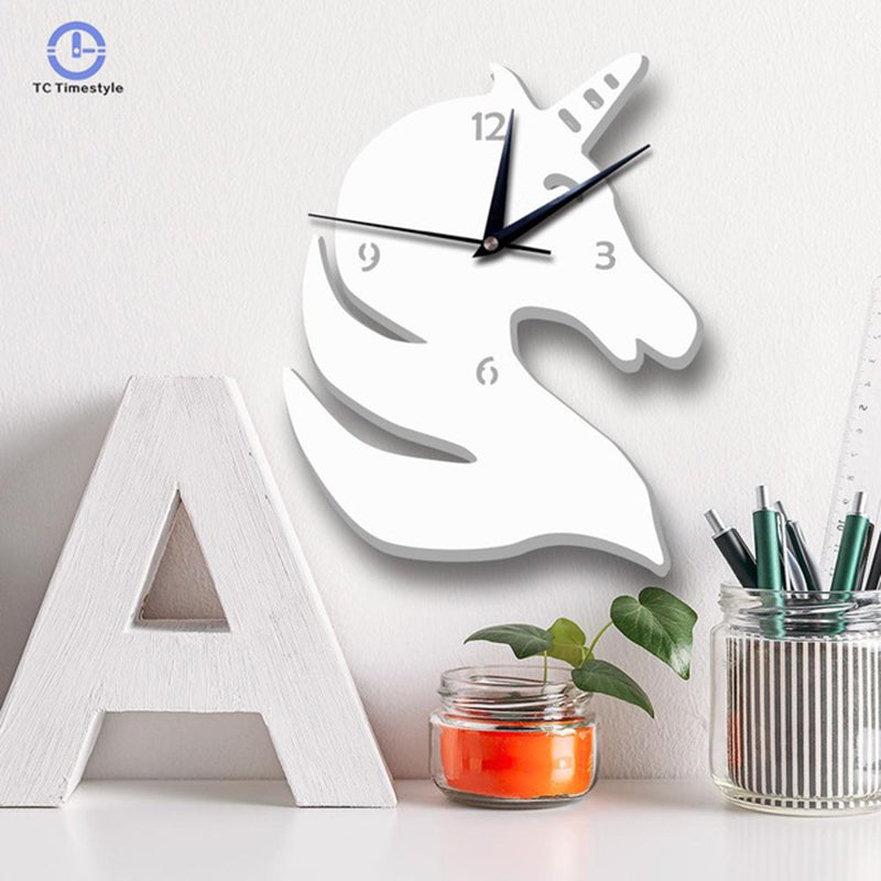 Unicorn Mirror Clock