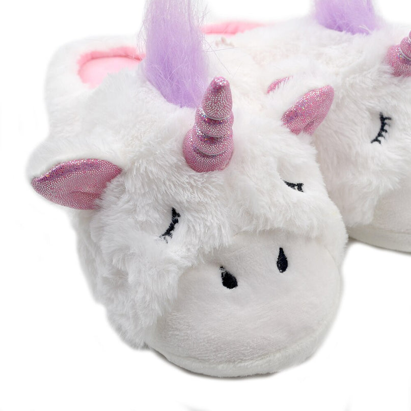 Warm Winter Unicorn Slippers