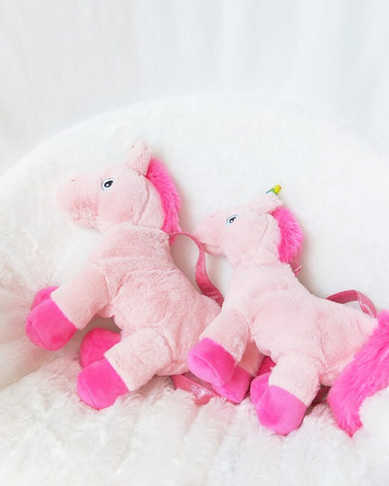 Pink Rainbow Unicorn Plush