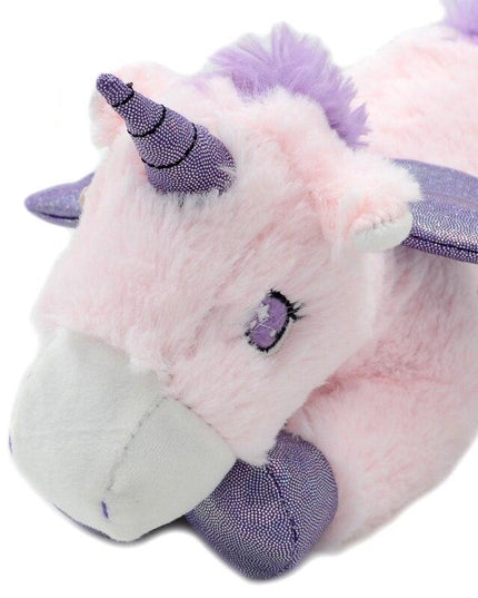 Pink Fluffy Unicorn Plush