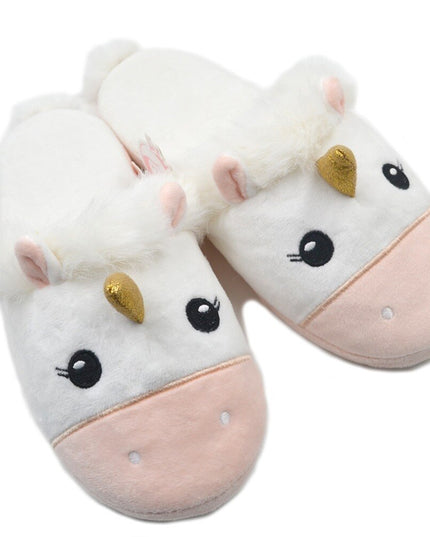 Charming Unicorn Home Slippers