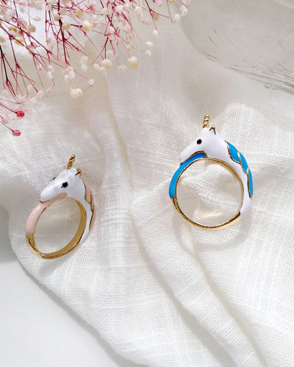 Cartoon Unicorn Ring