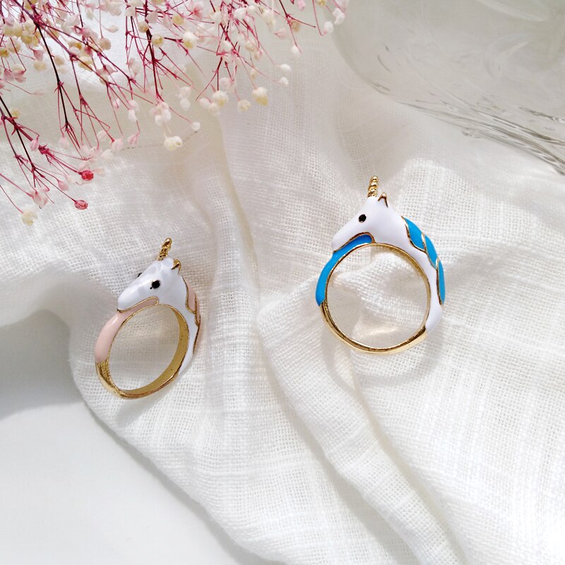 Cartoon Unicorn Ring