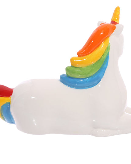 Rainbow Ceramic Piggy Bank