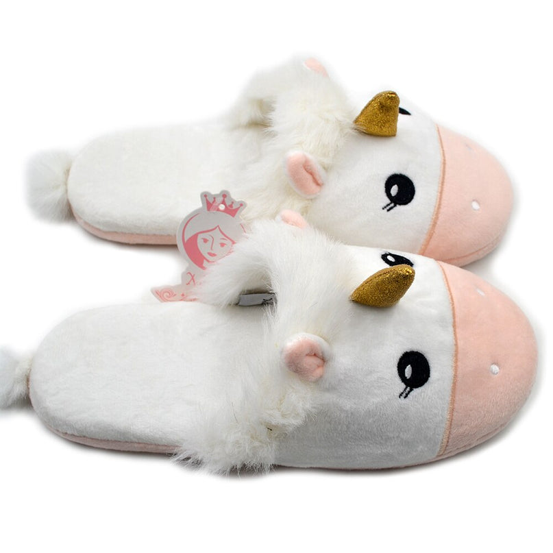 Charming Unicorn Home Slippers