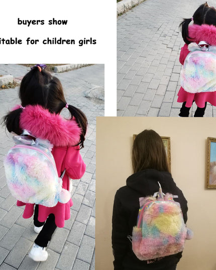 Furry Unicorn Backpack