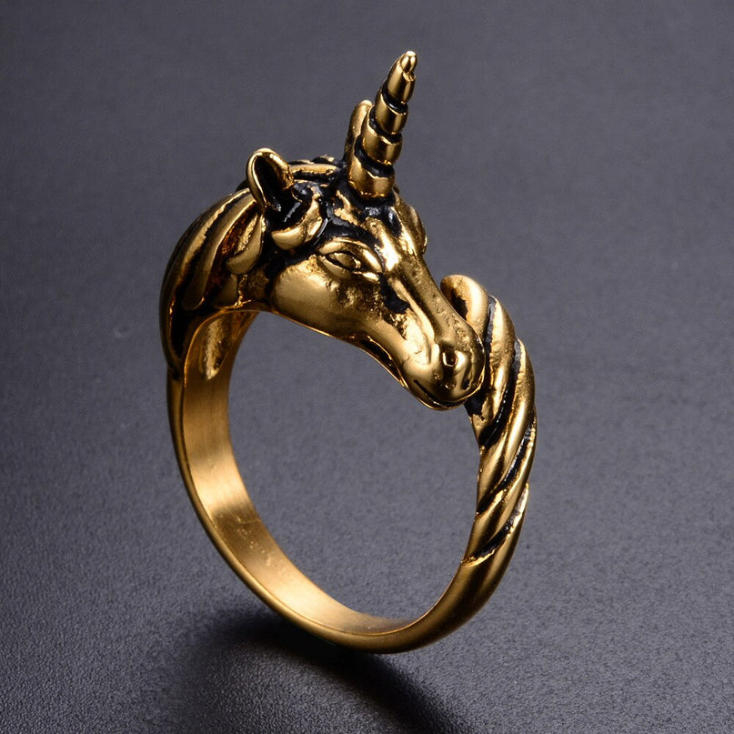 Vintage Unicorn Ring
