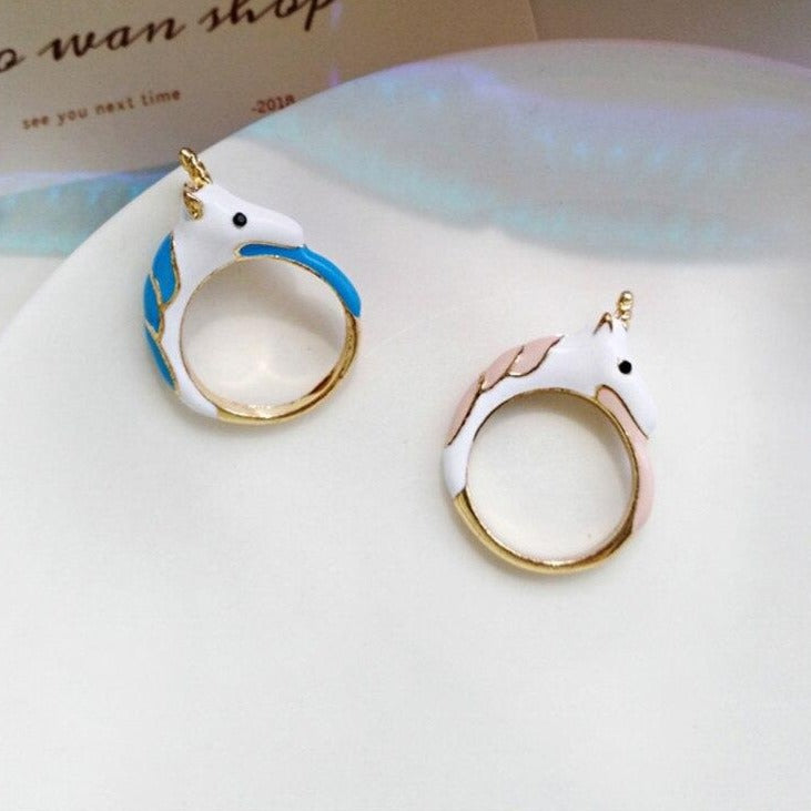 Cartoon Unicorn Ring
