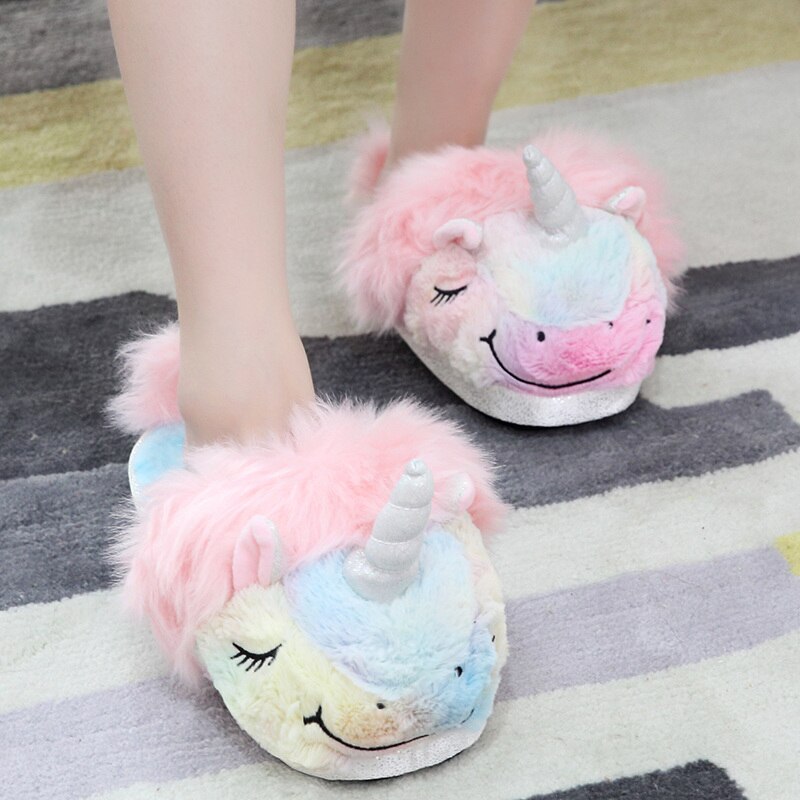Adorably Cute Unicorn Slippers