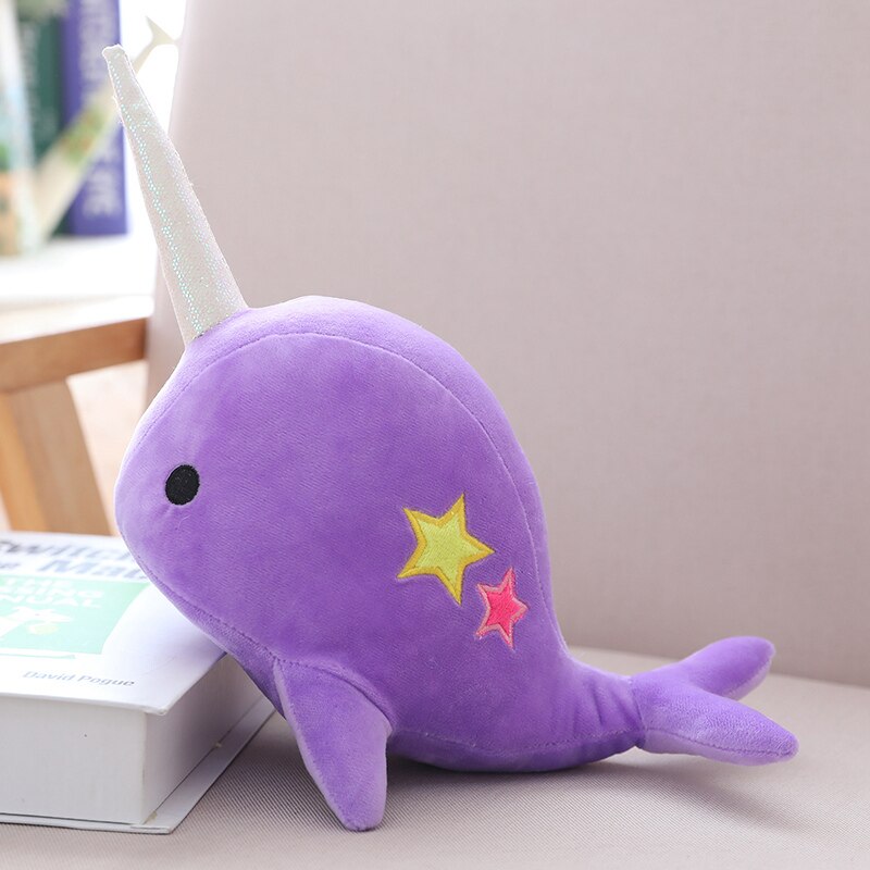 unicorn whale stuffed animal