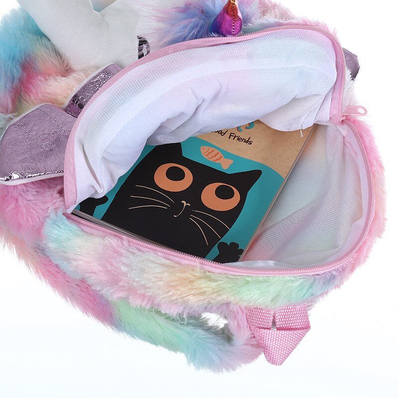 High-quality Rainbow Unicorn Star Backpack