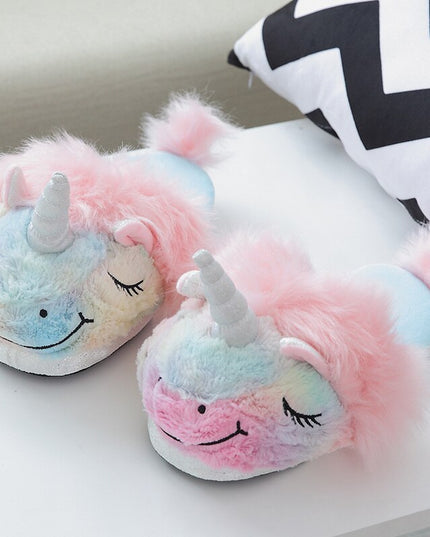 Adorably Cute Unicorn Slippers