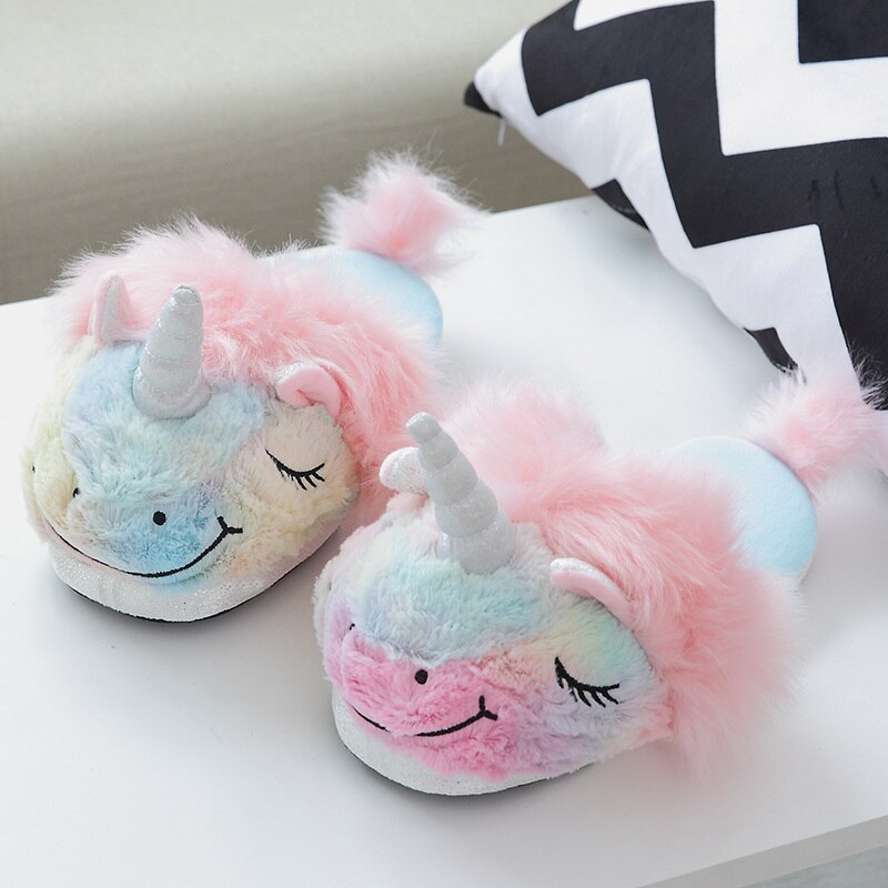 Adorably Cute Unicorn Slippers