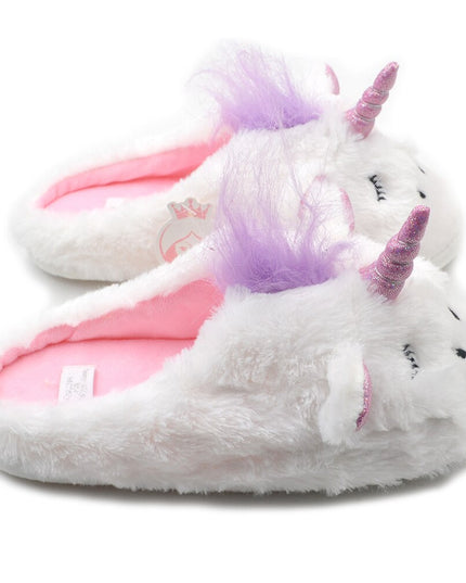 Warm Winter Unicorn Slippers
