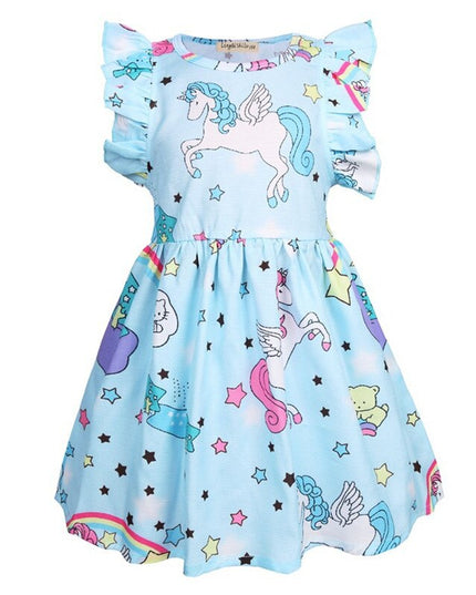 Unicorn Ruffle Dress