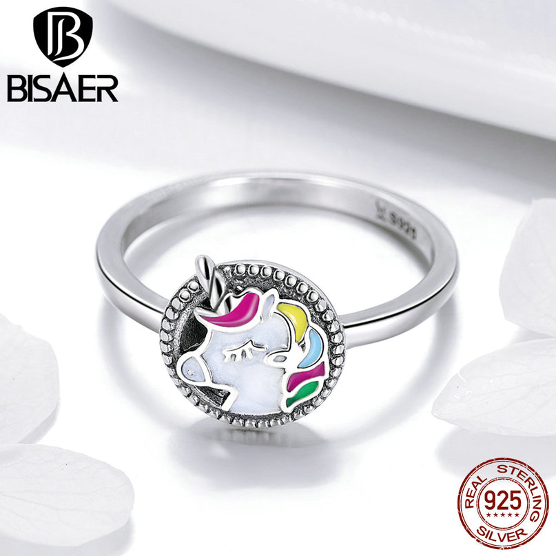 Unicorn Ring Silver