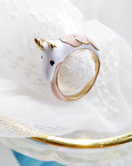 Cartoon Unicorn Ring
