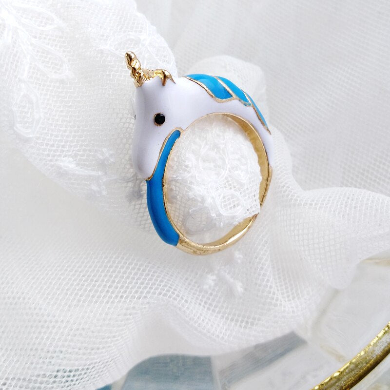 Cartoon Unicorn Ring