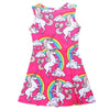 Pink Rainbow Unicorn Dress