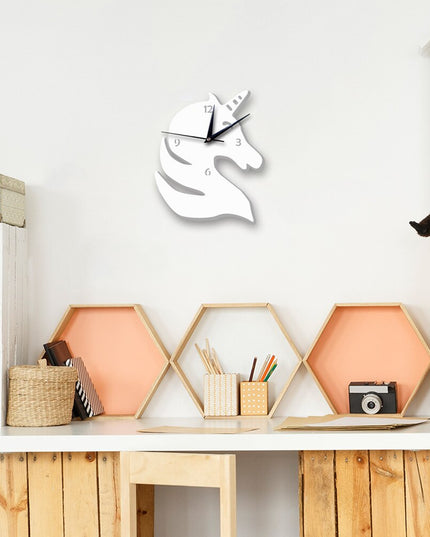 Unicorn Mirror Clock