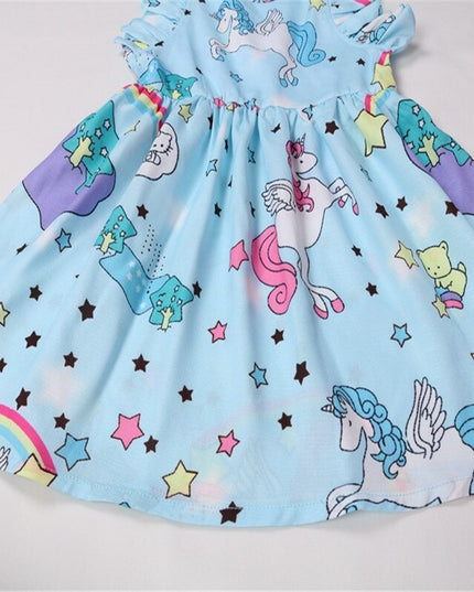 Unicorn Ruffle Dress