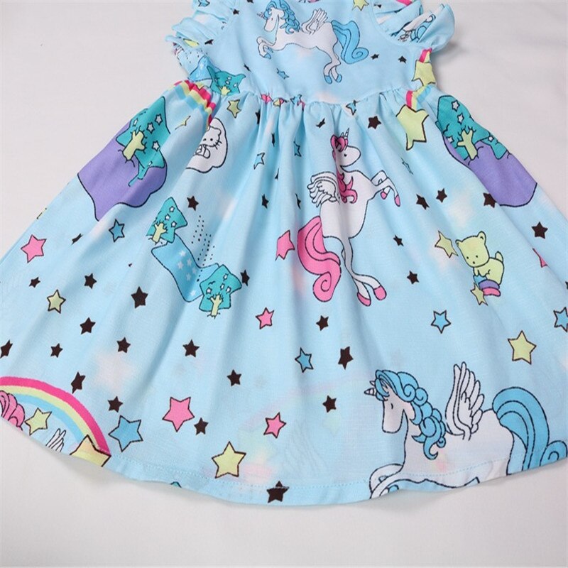 Unicorn Ruffle Dress