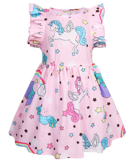 Unicorn Ruffle Dress
