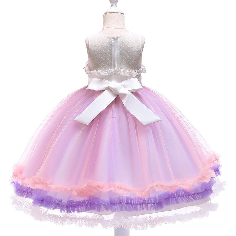Pink and Lavender Unicorn Dress main image 1