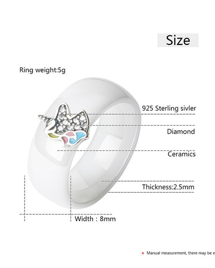 Unicorn Diamond Ring