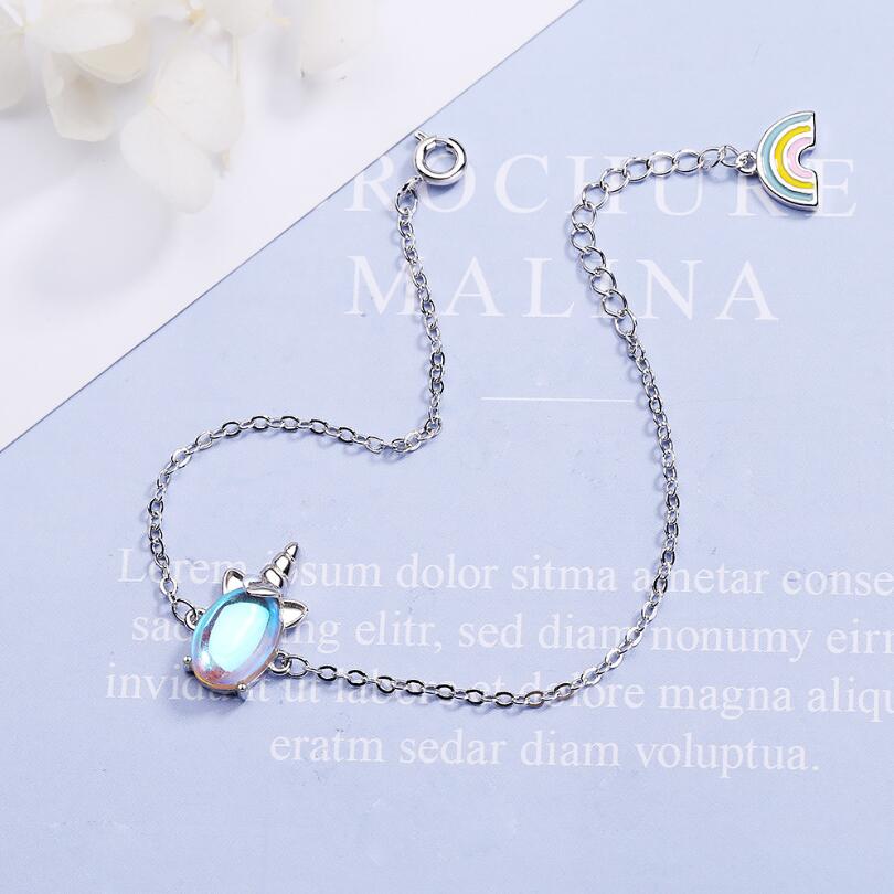 Jewelry: Unicorn bracelet Mabina girl 533397 Silver 925