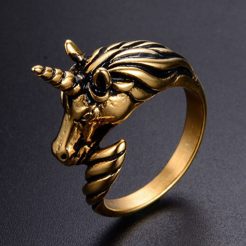 Vintage Unicorn Ring