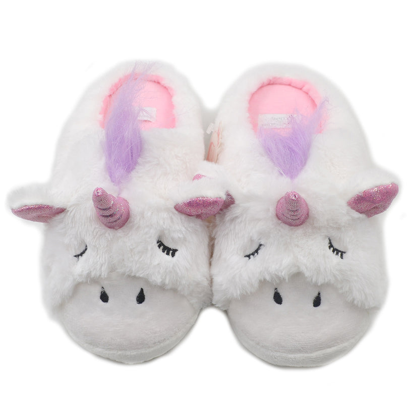 Warm Winter Unicorn Slippers