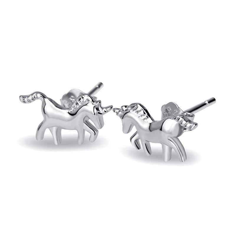 Unicorn Post Earrings