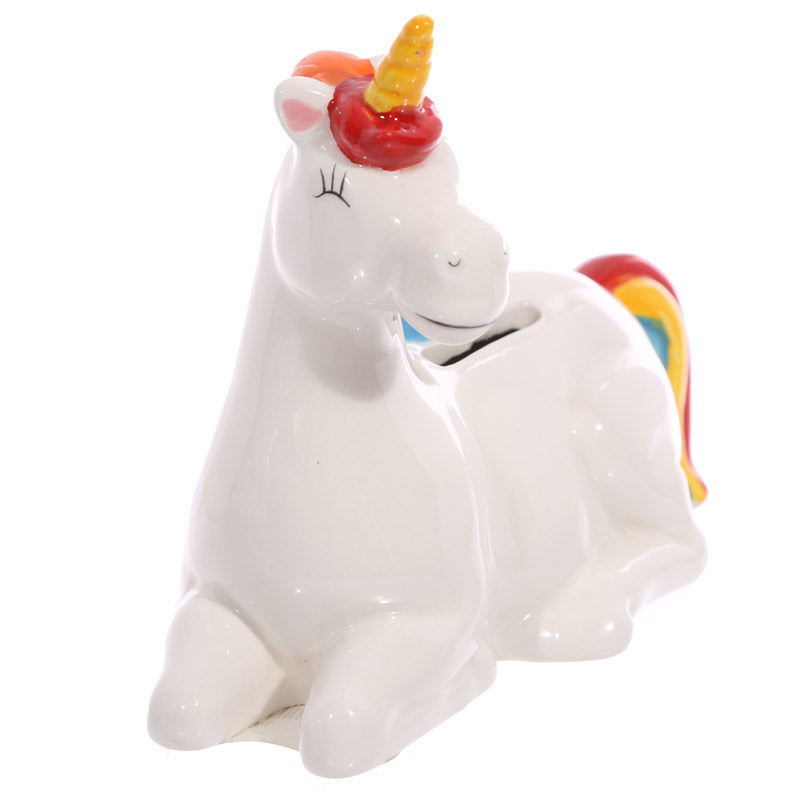 Rainbow Ceramic Piggy Bank