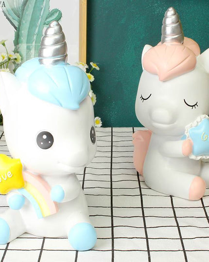Kawaii Unicorn Piggy Bank