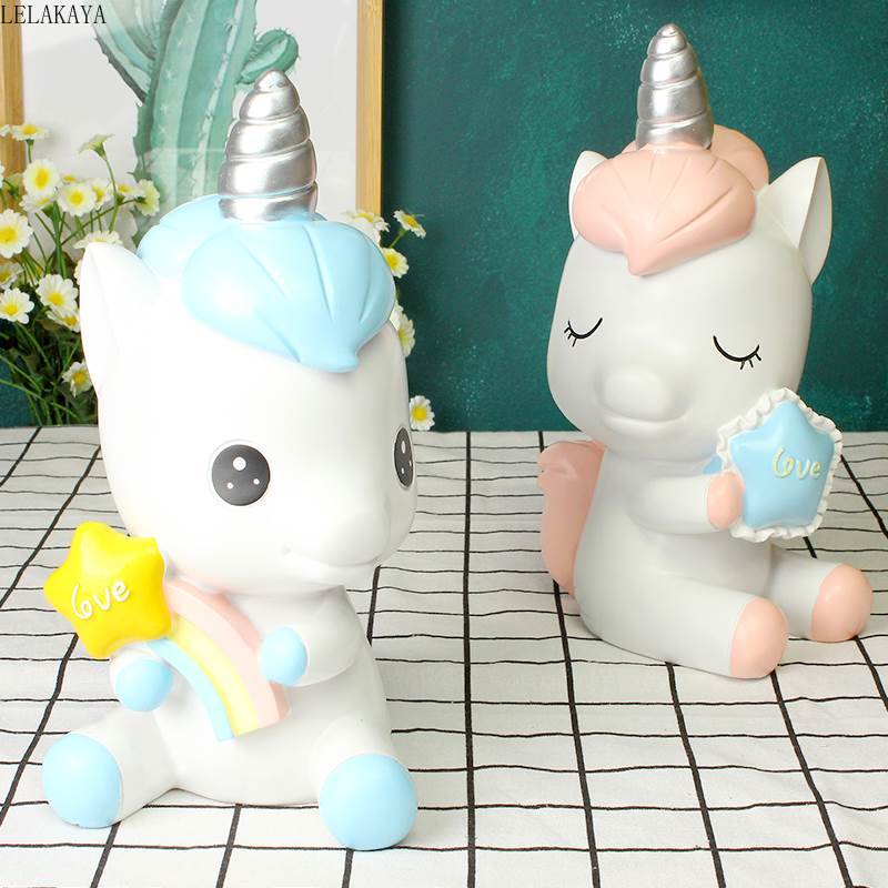 Kawaii Unicorn Piggy Bank