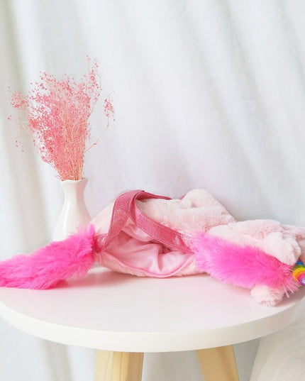 Pink Rainbow Unicorn Plush