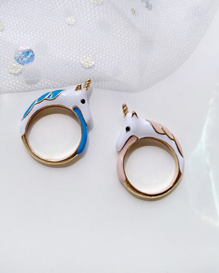 Cartoon Unicorn Ring