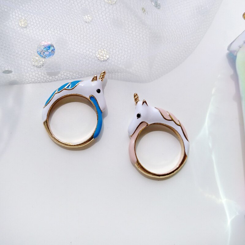 Cartoon Unicorn Ring