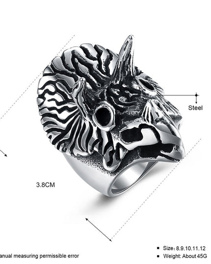 Fierce Unicorn Ring for Rebels
