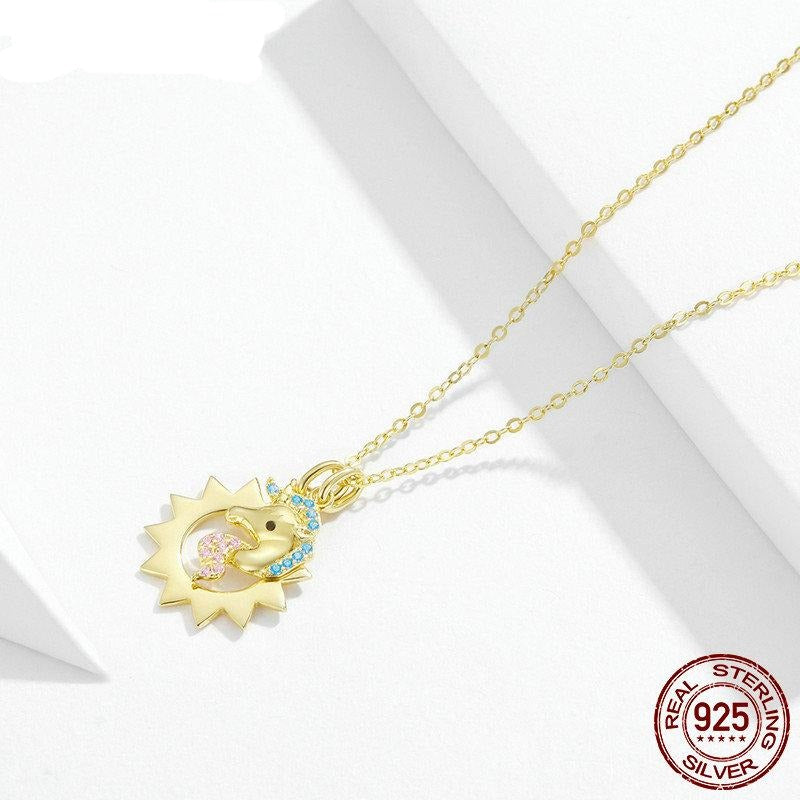 Glitter Unicorn Necklace